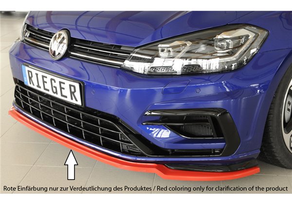 Añadido delantero Rieger VW Golf 7 R 02.17- (ex facelift) 3-puertas, 5-puertas Golf 7 R-Line 02.17- (ex facelift) 3-puertas, 3-p