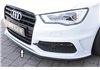 Añadido delantero Rieger Audi A3 (8V) 07.12-08.16 (antes facelift) 3-puertas (hatchback 8V1), 5-puertas (sportback 8VA) A3 S3 (8
