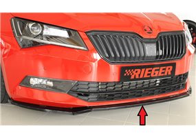 Añadido delantero Rieger Skoda Superb III (3T/3V) 03.15-10.18 (antes facelift 1), 11.18-07.19 (antes facelift 2) sedan, station 