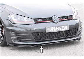 Añadido delantero Rieger VW Golf 7 GTI 04.13-12.16 (antes facelift) 3-puertas, 5-puertas Golf 7 GTD 06.13-12.16 (antes facelift)