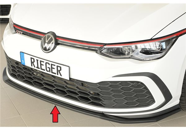 Añadido delantero Rieger VW Golf 8 GTI 08.20- 5-puertas Golf 8 GTD 08.20- 5-puertas