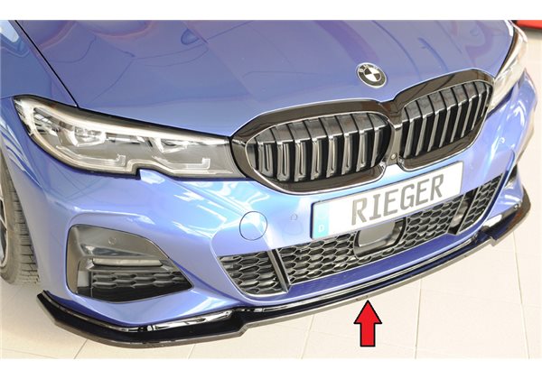 Añadido delantero Rieger BMW 3-series G20 (G3L) 03.19-06.22 (antes facelift) sedan 3-series G21 (G3K) 03.19-06.22 (antes facelif