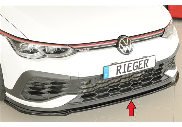 Añadido delantero Rieger VW Golf 8 GTI Clubsport 10.20- 5-puertas