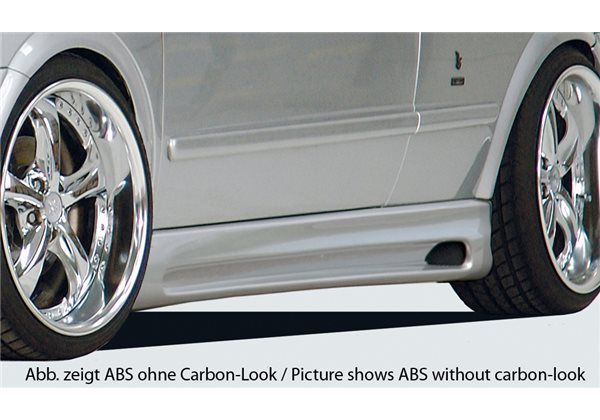 Faldon lateral Rieger Opel Astra G 3-puertas, notchback, hatchback, fastback