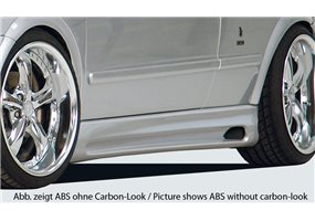 Faldon lateral Rieger Opel Astra G 3-puertas, Coupe, Cabrio