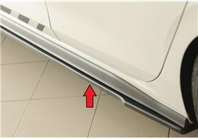 Faldon lateral Rieger VW Golf 8 GTI 08.20- 5-puertas Golf 8 GTI Clubsport 10.20- 5-puertas Golf 8 GTD 08.20- 5-puertas Golf 8 GT