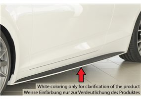 Faldon lateral Rieger Audi A5 (B9/F5) 07.16-12.19 (antes facelift) coupe, cabrio A5 S5 (B9/F5) 11.16-12.19 (antes facelift) coup