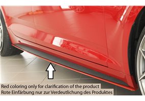 Faldon lateral Rieger Audi A5 (B9/F5) 07.16-12.19 (antes facelift) sportback A5 S5 (B9/F5) 11.16-12.19 (antes facelift) sportbac