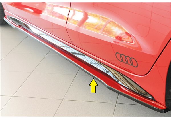 Faldon lateral Rieger Audi A3 (GY) 11.19- 5-puertas (sedan), 5-puertas (sportback) A3 S3 (GY) 07.20- 5-puertas (sedan), 5-puerta