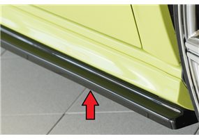 Faldon lateral Rieger Audi A3 (8V) 07.12-08.16 (antes facelift), 09.16- (ex facelift) 5-puertas (sportback 8VA) A3 S3 (8V) 05.13