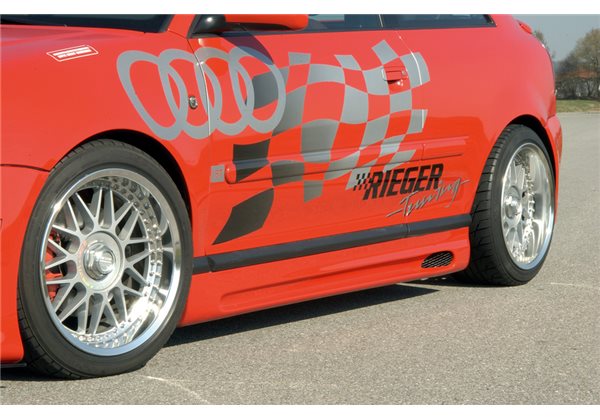 Faldon lateral Rieger Audi A3 (8L) 3-puertas, 5-puertas
