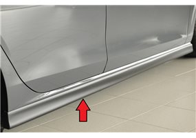Faldon lateral Rieger Seat Golf 7 10.12-12.16 (antes facelift), 02.17- (ex facelift) 5-puertas, 3-puertas Golf 7 GTI 04.13-12.16