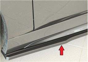 Faldon lateral Rieger BMW 1-series F40 (F1H) 07.19- hatchback / 4-puertas