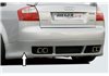 Añadido trasero Rieger Audi A4 (8E) type B6 11.00-10.04 sedan