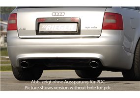 Añadido trasero Rieger Audi A6 (4B) 07.01- (ex facelfit) avant