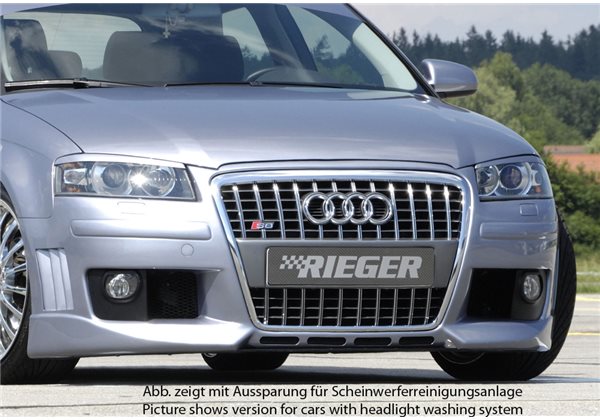 Paragolpes Rieger Audi A3 (8P) -05.05 (antes facelift) 3-puertas