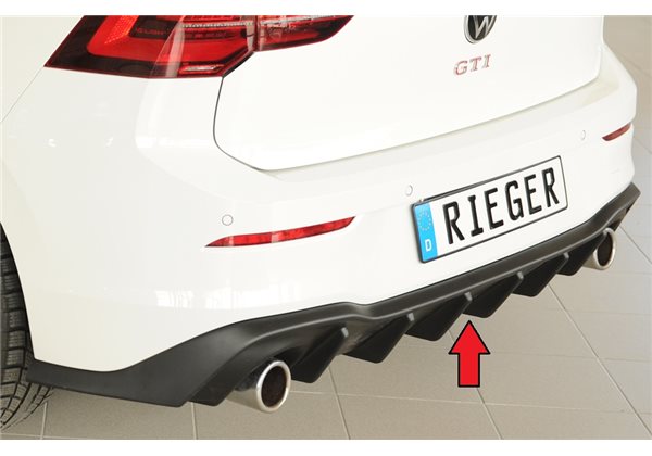 Añadido trasero Rieger VW Golf 8 GTI 08.20- 5-puertas