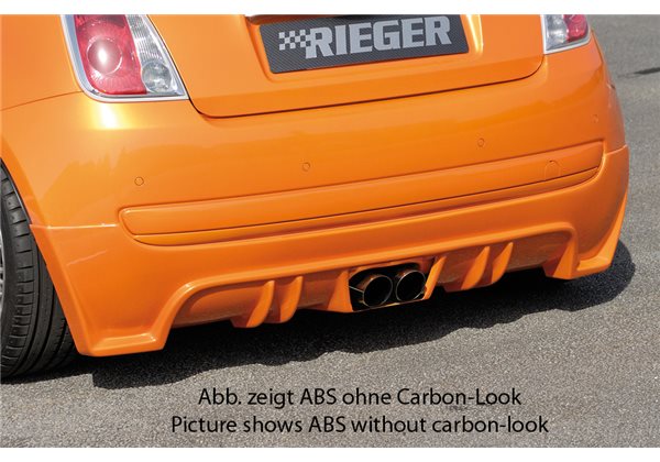 Añadido trasero Rieger Fiat 500 (312) 10.07- 2-puertas