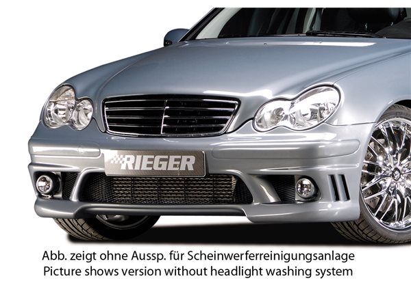 Paragolpes Rieger Mercedes C-Class (W203) sedan, t-model