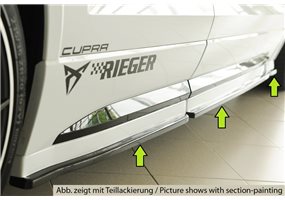 Faldon lateral Rieger Seat Ateca Cupra (5FP) 09.18-07.20 (antes facelift), 08.20- (ex facelift) Ateca FR (5FP) 05.17-07.20 (ante