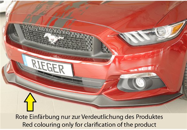 Añadido delantero Rieger Ford Mustang 6 (LAE) 11.14-07.17 (antes facelift) coupe, cabrio