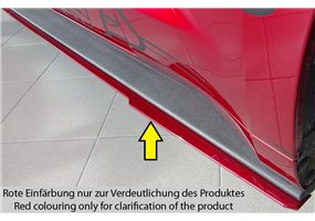 Faldon lateral Rieger Ford Mustang 6 (LAE) 11.14-07.17 (antes facelift) coupe, cabrio