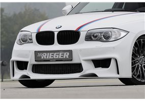 Paragolpes Rieger BMW 1-series E82, E88 (182 / 1C) 10.07- coupe, cabrio 1-series E87 (187 / 1K2/1K4) 09.04-08.11 4-puertas, seda