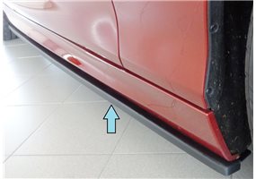Faldon lateral Rieger BMW 1-series F21 (1K2) 09.12-03.2015 (antes facelift), 05.2015- (ex facelift) LCI sedan / 2-puertas