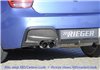 Añadido trasero Rieger BMW 1-series F20 (1K4) 09.11-03.2015 (antes facelift) sedan / 4-puertas 1-series F21 (1K2) 09.12-03.2015 