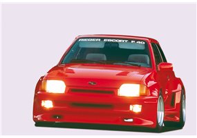 Paragolpes Rieger Ford Escort 4 07.88-10.90 cabrio, 3-puertas