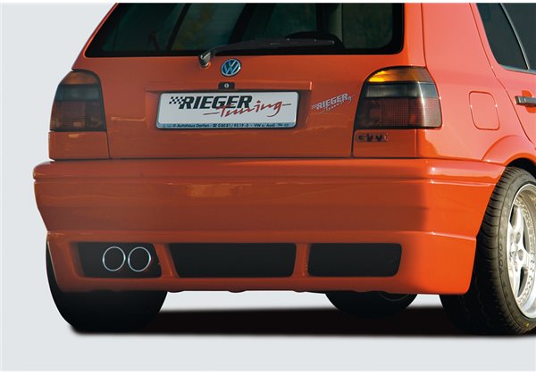 Añadido trasero Rieger VW Golf 3 08.91-09.97 3-puertas, 5-puertas, cabrio