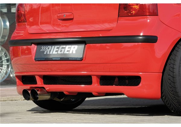 Añadido trasero Rieger VW Polo 5 (9N) 10.01-03, 00.06- (ex facelift) 3-puertas, 5-puertas