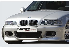 Paragolpes Rieger BMW 3-series E46 02.98-12.01 (antes facelift), 02.02- (ex facelift) cabrio, coupe