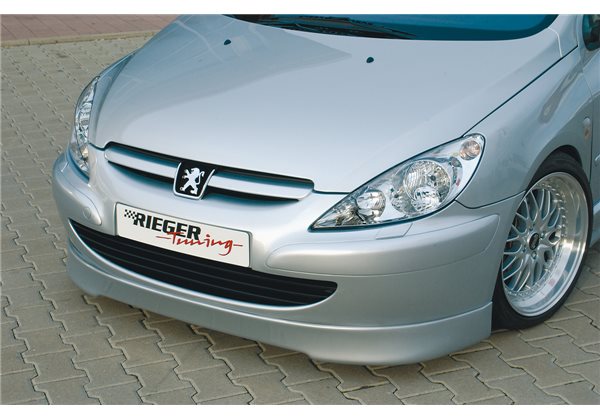 Añadido delantero Rieger Peugeot 307 04.01-04.05 (antes facelift) cabrio CC, station wagon, sedan, Break