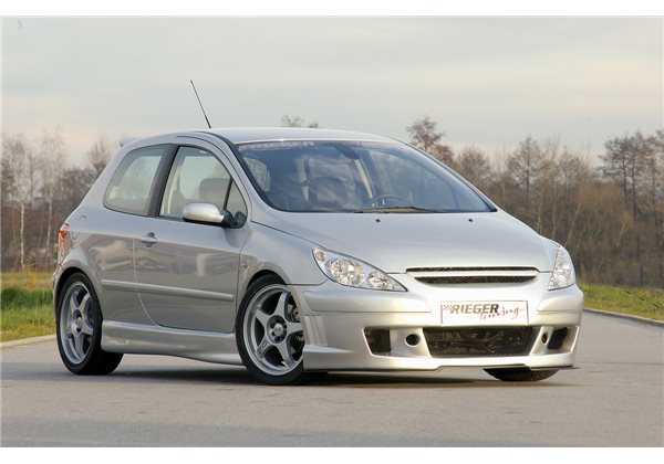 Faldon lateral Rieger Peugeot 307 04.01-04.05 (antes facelift), 05-05- (ex facelift) sedan, cabrio CC
