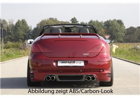 Añadido trasero Rieger Peugeot 307 04.01-04.05 (antes facelift), 05-05- (ex facelift) cabrio CC