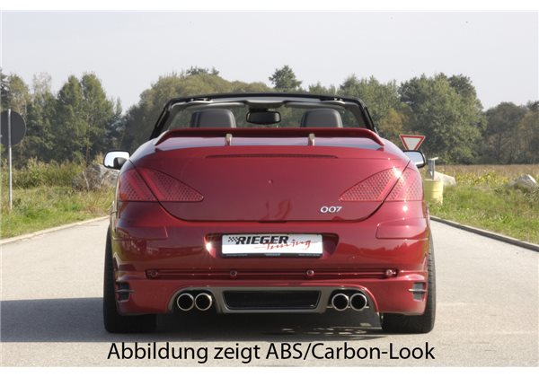 Añadido trasero Rieger Peugeot 307 04.01-04.05 (antes facelift), 05-05- (ex facelift) cabrio CC