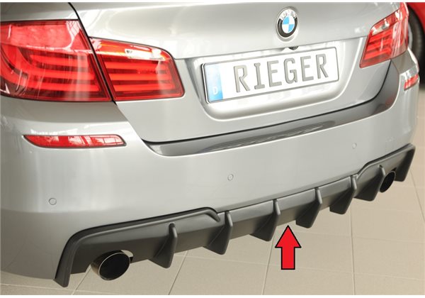 Añadido trasero Rieger BMW 5-series F10 (5L) 03.10-06.13 (antes facelift), 07.13- (ex facelift) LCI sedan 5-series F11 (5K) 09.1