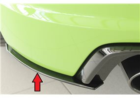 Añadido trasero Rieger Audi TT RS (8J/8J1-FV/8S) 05.16-08.18 (antes facelift) coupe, roadster
