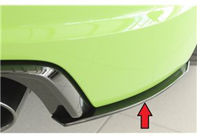 Añadido trasero Rieger Audi TT RS (8J/8J1-FV/8S) 05.16-08.18 (antes facelift) coupe, roadster
