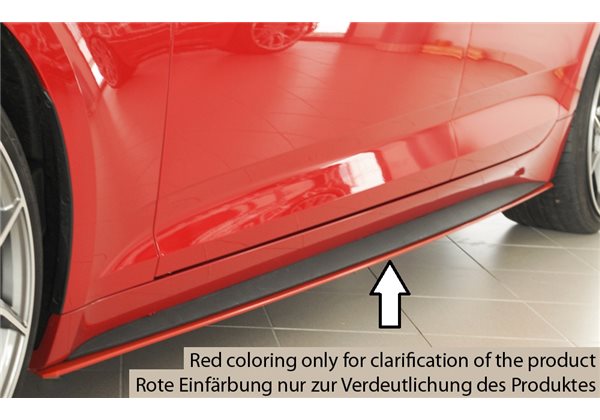Faldon lateral Rieger Audi A5 (B9/F5) 07.16-12.19 (antes facelift) sportback A5 S5 (B9/F5) 11.16-12.19 (antes facelift) sportbac