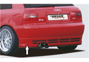 Añadido trasero Rieger Audi A3 (8L) 3-puertas, 5-puertas