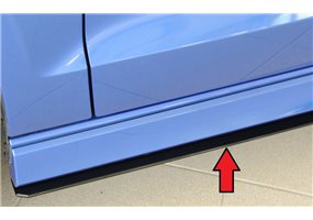 Faldon lateral Rieger Audi A3 (8V) 07.12-08.16 (antes facelift), 09.16- (ex facelift) 5-puertas (sedan 8VS) A3 S3 (8V) 05.13-08.