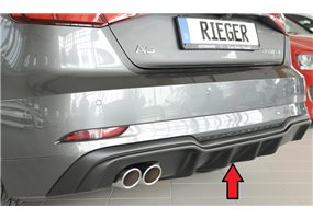 Añadido trasero Rieger Audi A3 (8V) 09.16- (ex facelift) 3-puertas (hatchback 8V1), 5-puertas (sportback 8VA)
