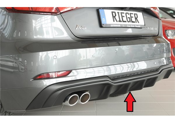 Añadido trasero Rieger Audi A3 (8V) 09.16- (ex facelift) 3-puertas (hatchback 8V1), 5-puertas (sportback 8VA)