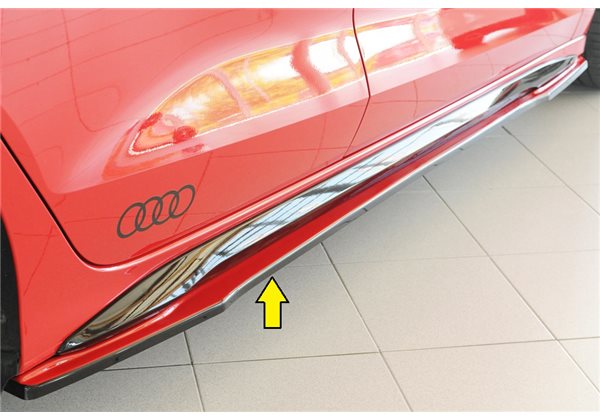 Faldon lateral Rieger Audi A3 (GY) 11.19- 5-puertas (sedan), 5-puertas (sportback) A3 S3 (GY) 07.20- 5-puertas (sedan), 5-puerta