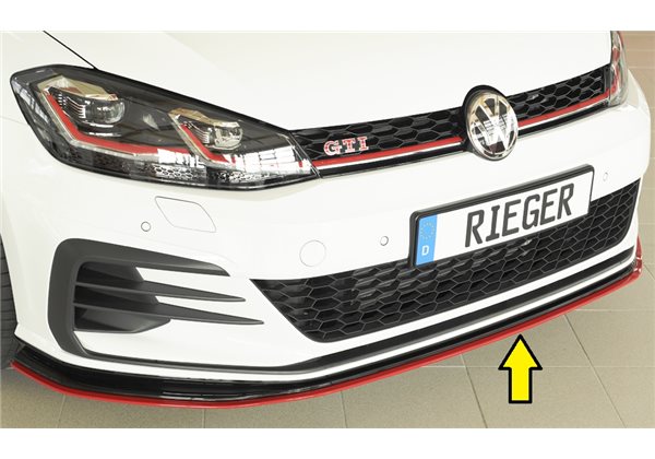 Añadido delantero Rieger VW Golf 7 GTI-TCR 01.19- 3-puertas, 5-puertas