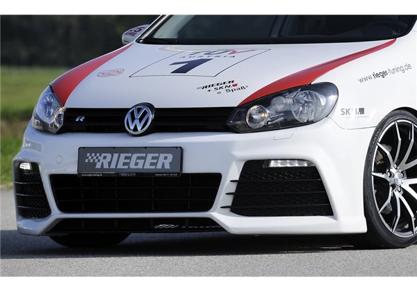 Paragolpes Rieger VW Golf 6 3-puertas, 5-puertas, , cabrio, Golf 6 GTI 3-puertas, 5-puertas, cabrio Golf 6 GTD 3-puertas, 5-puer