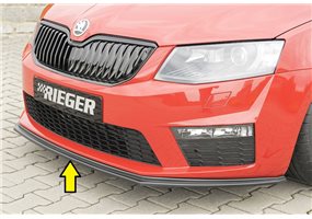 Añadido delantero Rieger Skoda Octavia RS (5E) 06.13-01.17 (antes facelift) station wagon, sedan