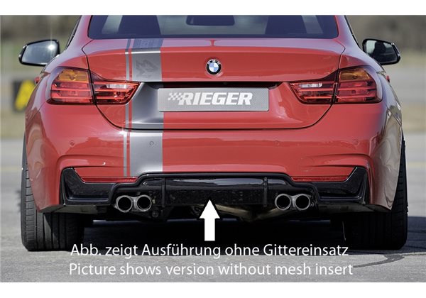 Añadido trasero Rieger BMW 4-series F32 (3C) 11.12-06.15 (antes facelift), 07.15- (ex facelift) LCI coupe (3-puertas) 4-series F